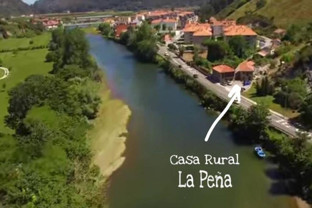 Casa Rural La Pena En Unquera Exterior foto